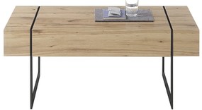 Kelly Τραπεζάκι Σαλονιού Καφέ 70x70x40