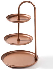 Βάση Κοσμημάτων Kalki 247HFM1125 Φ20x32cm Copper Aberto Design Metal