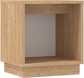 Κομοδίνο Gino Megapap χρώμα sapphire oak 40x35,3x45εκ.