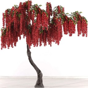 Τεχνητό Δέντρο Γλυσίνια 6040-6 210x340cm Red Supergreens Υαλοβάμβακας