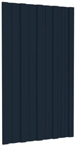 vidaXL Πάνελ Οροφής 12 τεμ. Ανθρακί 80 x 45 εκ. από Γαλβανιζέ Ατσάλι