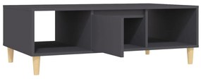 vidaXL Τραπεζάκι Σαλονιού Γκρι 103,5 x 60 x 35 εκ. από Επεξ. Ξύλο