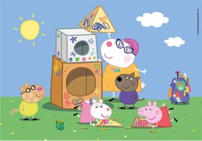 Clementoni Παιδικό Παζλ Super Color Peppa Pig 2x60 τμχ