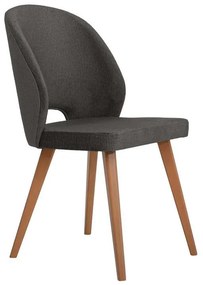 Καρέκλα τραπεζαρίας Fylliana New Bella Ύφασμα Γκρι 48x56x85 εκ. 2αδα 48x56x85 εκ.
