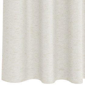 vidaXL Κουρτίνες με κουρτίνες 2 pcs Κρεμ 140 x 225 cm Πολυεστέρας