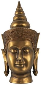 Διακοσμητική Προτομή Βούδας EL78978 16x19x36cm Gold Artekko Resin