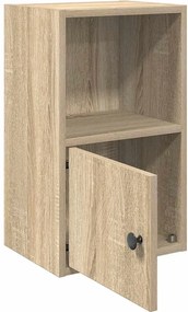 vidaXL Βιβλιοθήκη Sonoma Δρυς 31x24x52 εκ. από Επεξεργασμένο Ξύλο