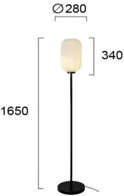 Επιδαπέδιο φωτιστικό Viokef Astor