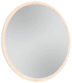 Καθρέπτης Τοίχου Yuna Led 1870100 Φ60cm 18W Clear Mirrors &amp; More Πλαστικό
