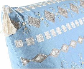 Μαξιλάρι DKD Home Decor Μπλε Λευκό 60 x 20 x 60 cm