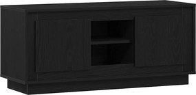 vidaXL Ντουλάπι TV 102 x 35 x 45 εκ. Μαύρη Οξυά Επεξεργασμένο Ξύλο