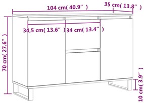 ΝΤΟΥΛΑΠΙ ΚΑΠΝΙΣΤΗ ΔΡΥΣ 104X35X70 ΕΚ. ΑΠΟ ΕΠΕΞΕΡΓΑΣΜΕΝΟ ΞΥΛΟ 827217