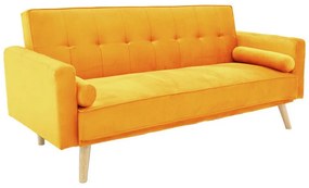 Καναπές - Κρεβάτι Τριθέσιος Success 035-000084 190x80x84cm Yellow