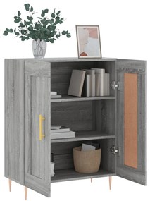 vidaXL Ντουλάπι Γκρι Sonoma 69,5 x 34 x 90 εκ. από Επεξεργασμένο Ξύλο