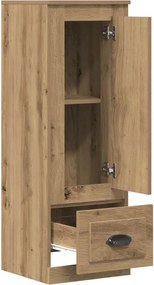 vidaXL Ντουλάπι Αρτισιανή Δρυς 36x35,5x103,5 εκ από Επεξεργασμένο Ξύλο