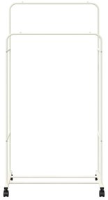 vidaXL Ράφι Ρούχων Μονόχρωμο Λευκό