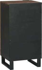 vidaXL Γραφείο Καφέ 40 x 33 x 75 εκ. Μασίφ ξύλο μάνγκο