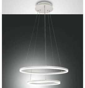 Φωτιστικό Οροφής Smart Giotto 3508-45-102-01 Φ40/60x200cm Dim Led 5320lm 52W White Fabas Luce