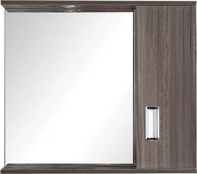 GL FINO - ΕΡΜΑΡΙΟ PVC 62*55*13.5 ΜΕ ΕΝΑ ΦΩΣ WENGE 47-0007