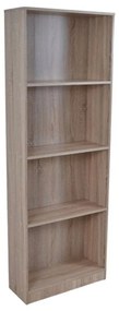 Ραφιέρα Με 4 Ράφια 834303 60x24x170cm Natural Ankor