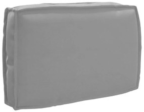 vidaXL Σετ Μαξιλαριών Πάγου 3 pcs Γκρι 120 x 50 x 12 εκ. Ύφασμα Oxford