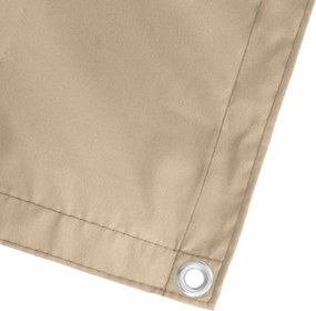 vidaXL Οθόνη Μπαλκονιού 100 x 500 cm Ύφασμα Όξφορντ Ορθογώνιος Μπεζ