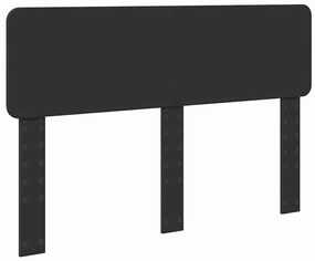 vidaXL Κεφαλάρι Μαύρη Οξυά 160 cm Επεξεργασμένο ξύλο