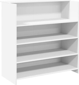 vidaXL Γραφείο Υποδοχής Λευκό 100x50x103,5 εκ. από Τεχνητό Ξύλο