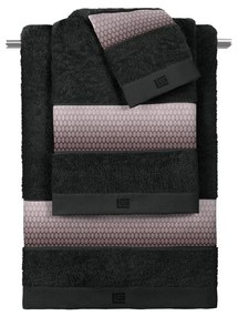 Πετσέτες Μπάνιου (Σετ 3τμχ) Guy Laroche Christy Melanze - Black 500gsm
