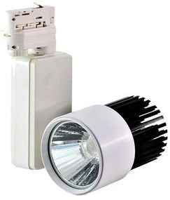 ΣΠΟΤ ΡΑΓΑΣ LED 4 ΓΡΑΜΜΩΝ 30W 4000K ΛΕΥΚΟ PLUS Eurolamp 145-59315