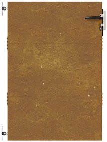 vidaXL Πύλη Κήπου 85 x 125 εκ. από Ατσάλι Corten
