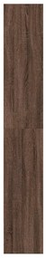 vidaXL Ντουλάπι βιβλίων καφέ δρυς 80x30x189 cm Κατασκευασμένο ξύλο