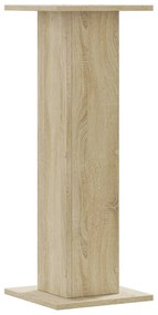 vidaXL Βάσεις Ηχείων 2 Τεμ. Sonoma Δρυς 30x30x80εκ. Επεξεργασμένο Ξύλο
