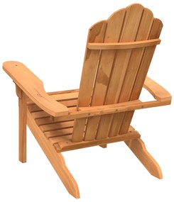 vidaXL Καρέκλα Κήπου Adirondack 77x78x95 εκ. από Μασίφ Ξύλο Teak