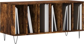 vidaXL Έπιπλο Δίσκων Καπνιστή Δρυς 100x38x48 εκ από Επεξεργασμένο Ξύλο