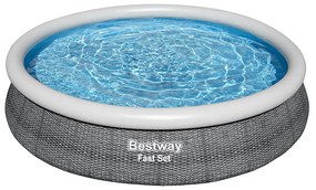 Φουσκωτή Πισίνα Bestway Γκρι 5377 L 366 x 76 cm