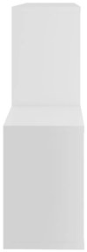 vidaXL Ράφι Τοίχου Λευκό 100 x 18 x 53 εκ. από Μοριοσανίδα