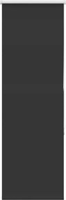 vidaXL Roller Blind Blackout Μαύρο 40x175 cm Πλάτος υφάσματος 35,7 cm