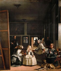 Αναπαραγωγή Las Meninas or The Family of Philip IV, c 1656, Diego Velzquez