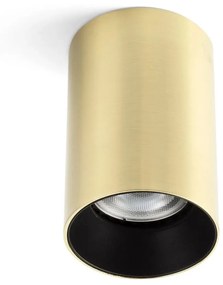 Φωτιστικό Οροφής - Spot 43758 1xGU10 max 8W Satin Gold Faro Barcelona