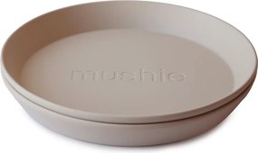 Πιάτα (Σετ 2τμχ) Mushie Vanilla 66-2305206