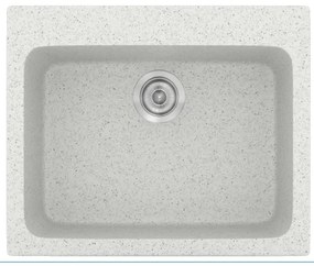 Sanitec Classic 331 Granite White Ένθετος Νεροχύτης