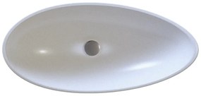 Sanitec Bliss 284 Νιπτήρας Συνθετικός Επικαθήμενος 66x35,5x14cm White