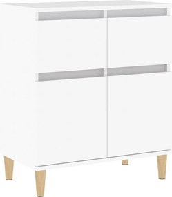 vidaXL Συρταριέρα Λευκή 60 x 35 x 70 εκ. από Επεξεργασμένο Ξύλο