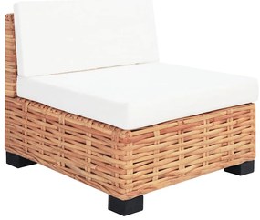 vidaXL Σετ Καναπέ 27 Τεμαχίων από Γνήσιο Ρατάν