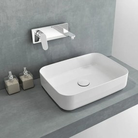 Bianco Ceramica Punto 34050 Επιτραπέζιος Νιπτήρας Λευκός 50x36 εκ.