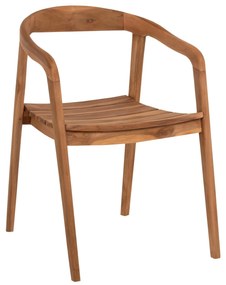 ΠΟΛΥΘΡΟΝΑ DEUS  ΞΥΛΟ TEAK 54x56x76Yεκ.