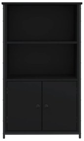 vidaXL Ντουλάπι Μαύρο 62 x 32 x 103,5 εκ. από Επεξεργασμένο Ξύλο