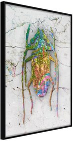 Αφίσα - Iridescent Insect - 40x60 - Μαύρο - Χωρίς πασπαρτού