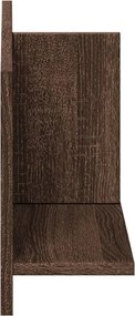 vidaXL Ντουλάπι Τοίχου Sonoma Δρυς 70x16,5x30 εκ. Επεξεργασμένο Ξύλο